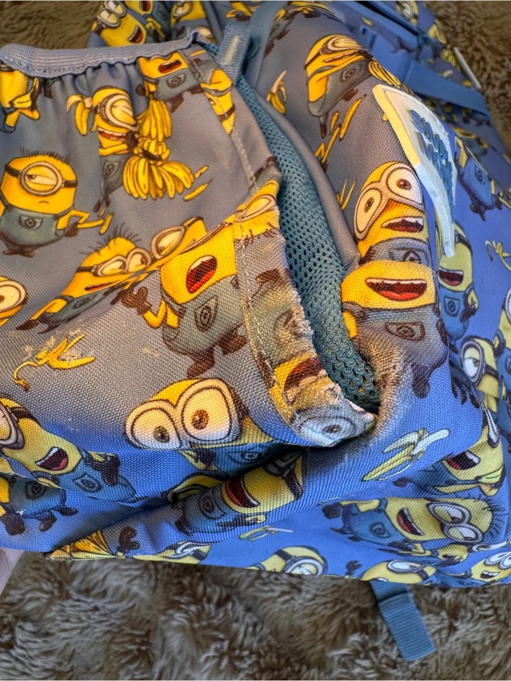 Kids' Blue Minions Backpack